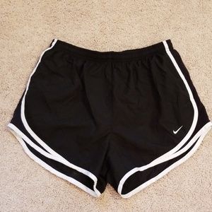 Nike black running shorts